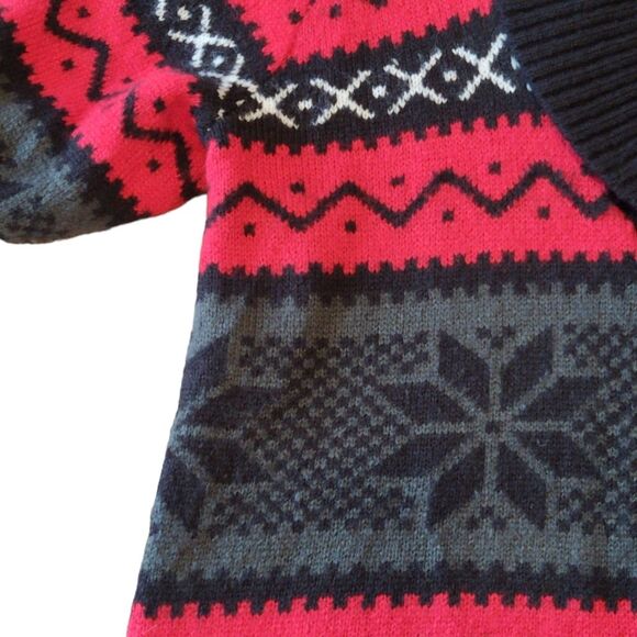 NWT Style & Co Christmas Holiday Fair Isle Sweater - Picture 3 of 7